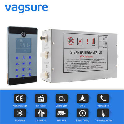 چین ضد آب IPX5 لوازم حمام بخار با صفحه نمایش لمسی LCD / کنترل پنل بلوتوث تامین کننده