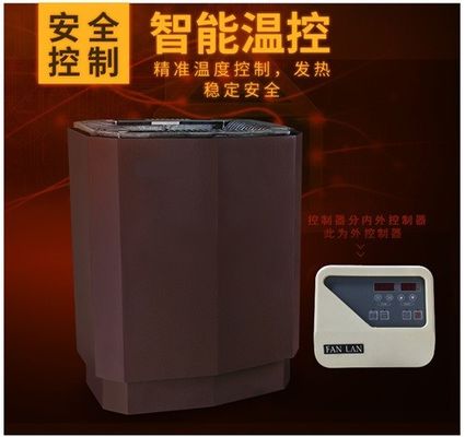 چین حمام بخار بخار دیوار نصب شده سفارشی رنگ با سوراخ سینک حرارت تامین کننده
